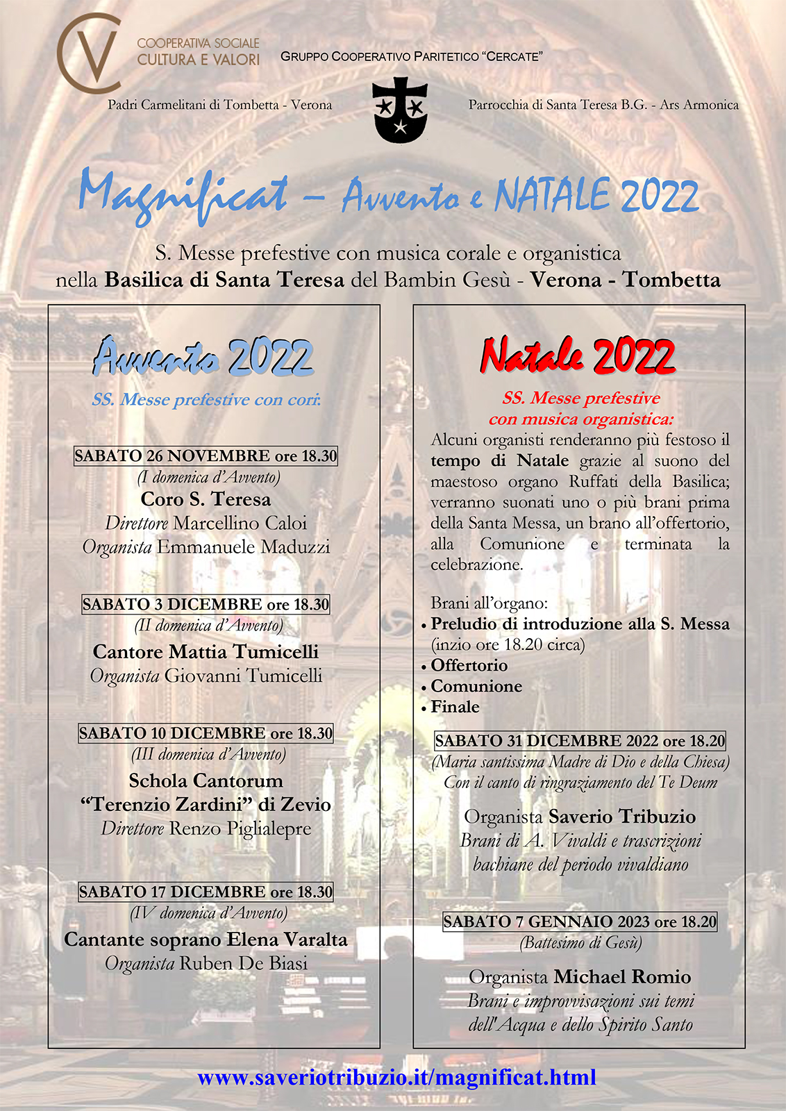 Archivio attività Magnificat